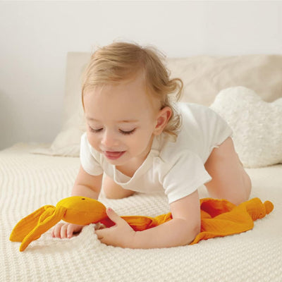 DOUDOU BEBE - BabyMousseline™ - Jaune