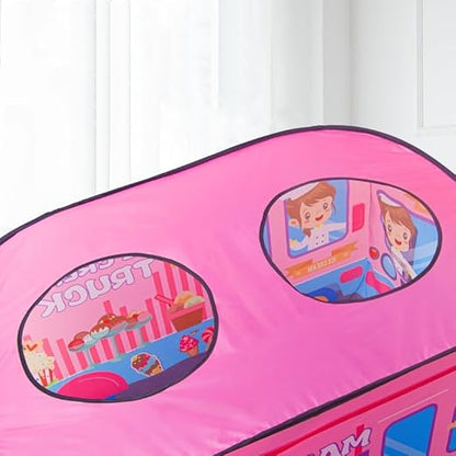Tente de Jeu Enfant - TenteMagik™ - Camion de Glace Rose