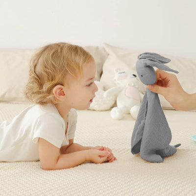 DOUDOU BEBE - BabyMousseline™ - Gris
