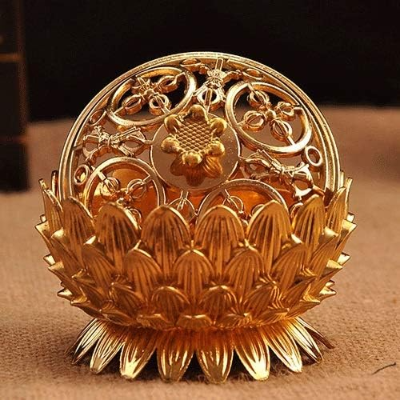 Porte Encens - AromatherapyIncense™ - Lotus Dorée