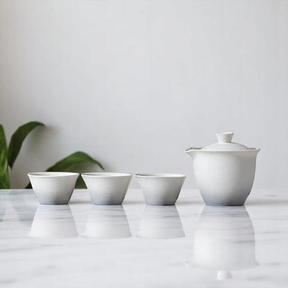 Service à Thé - TravelTeaSet™ - Blanc