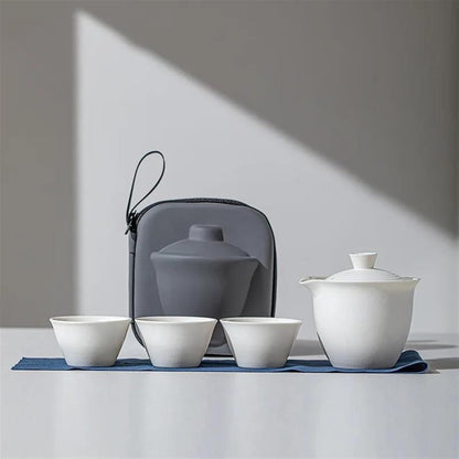 Service à Thé - TravelTeaSet™ - Blanc