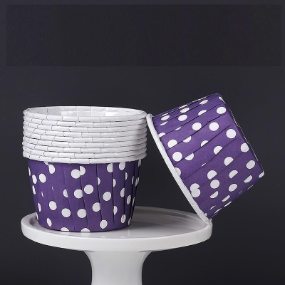 Caissette pour Muffins - CupcakeWrappers™ - Point Violet
