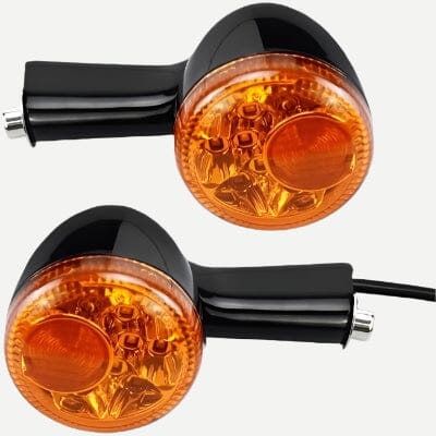 Clignotant Moto Led - RoadBlink™ - Noir Orange