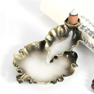 Porte Encens - AromatherapyIncense™ - Coquillage Verte