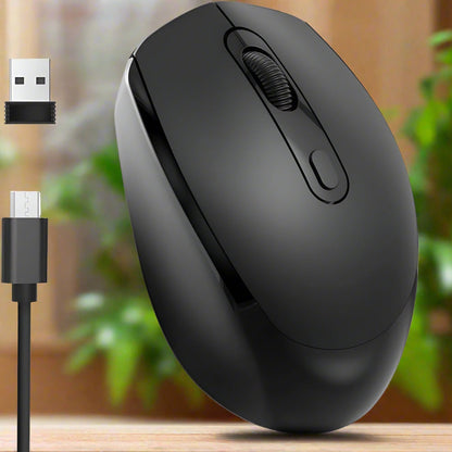 Souris Ergonomique Sans Fil - ErgoSilent™ - Noir