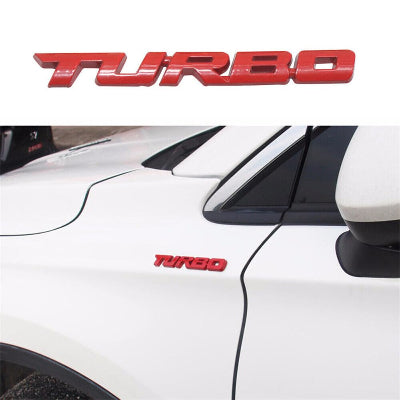 AUTOCOLLANT VOITURE - TurboStyle™ - Rouge