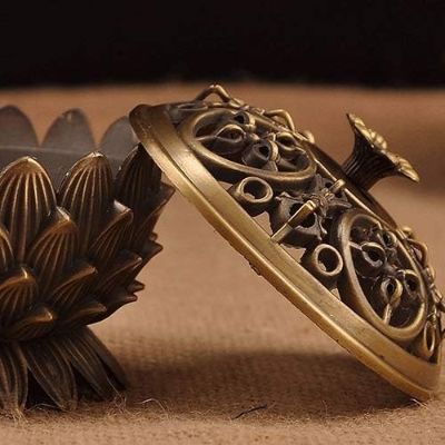 Porte Encens - AromatherapyIncense™ - Lotus Jaune