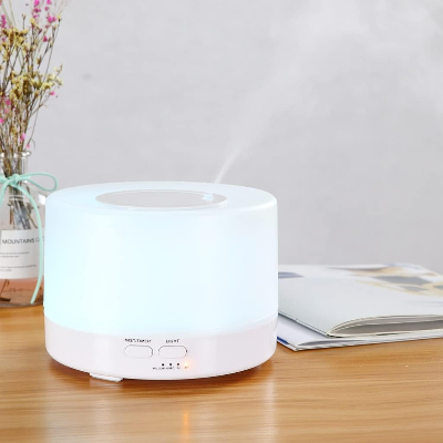 Diffuseur d'Huiles Essentielles - ColorfulOilDiffuser™ - Blanc