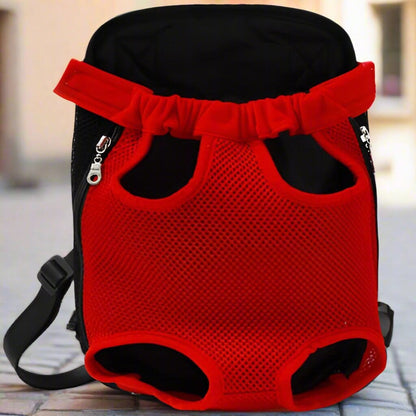 Sac de Transport Chat - PetExplorer™ - Rouge