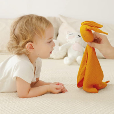 DOUDOU BEBE - BabyMousseline™ - Jaune