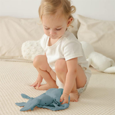 DOUDOU BEBE - BabyMousseline™ - Bleu