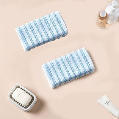 Gant de Toilette - ExfoLisse™ - Bleu