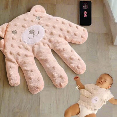 Oreiller Bébé - CalmHand™ - Ours Rose