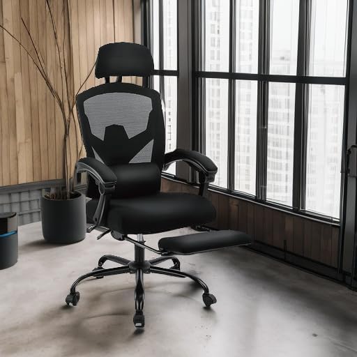 Chaise Ergonomique - ZenPosture™ - Noir