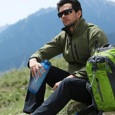 Gourde de Sport - FitBottle™ - Bleu Matte