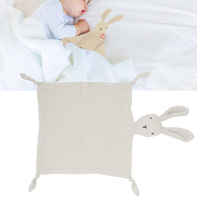 DOUDOU BEBE - BabyMousseline™ - Blanc