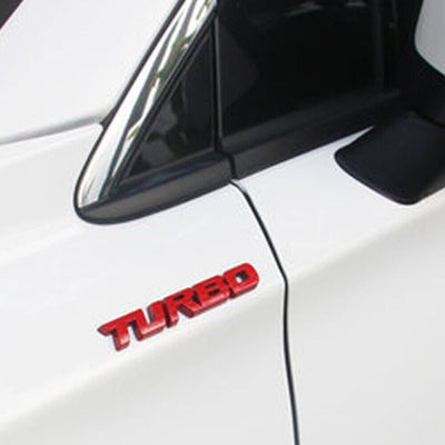 AUTOCOLLANT VOITURE - TurboStyle™ - Rouge