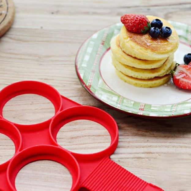 Moule pour Pancakes - FlipShape™ - Rond x4