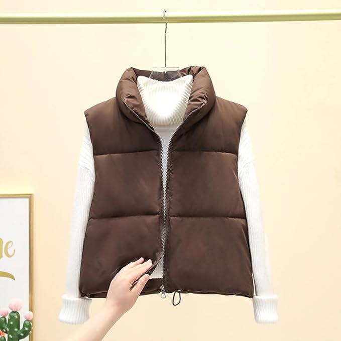 Veste Sans Manche - PolarZip™ - Marron