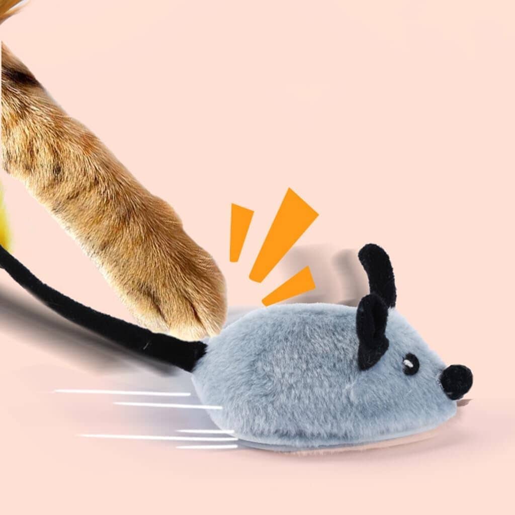 Jouet pour Chat - CatTeasingTool™ - Gris