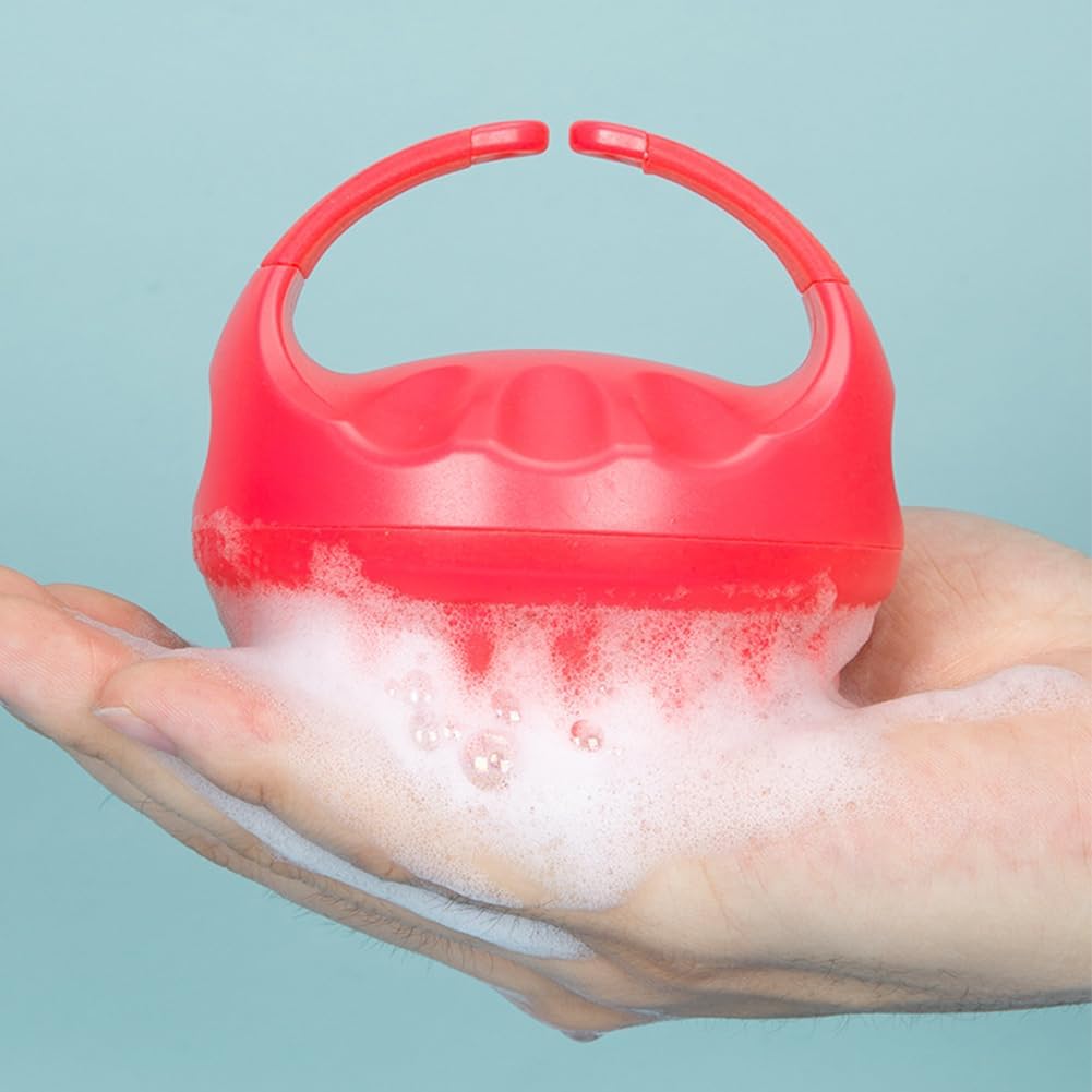 Massage Cuir Chevelu - ScalpEase™ - Rouge