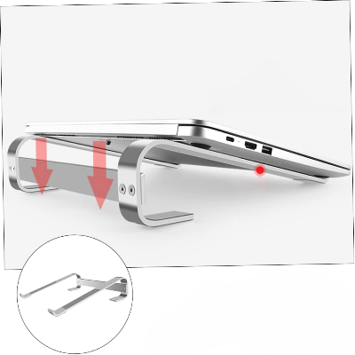 Support pour Ordinateur Portable - SlimStand™ - Argent