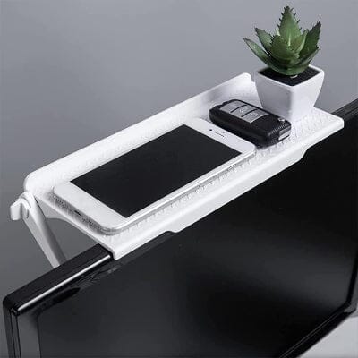 Étagère Rangement - ScreenShelf™ - Blanc