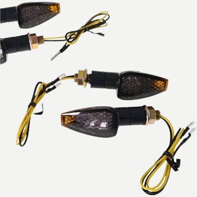 Clignotant Moto Led - RideBright™ - Noir