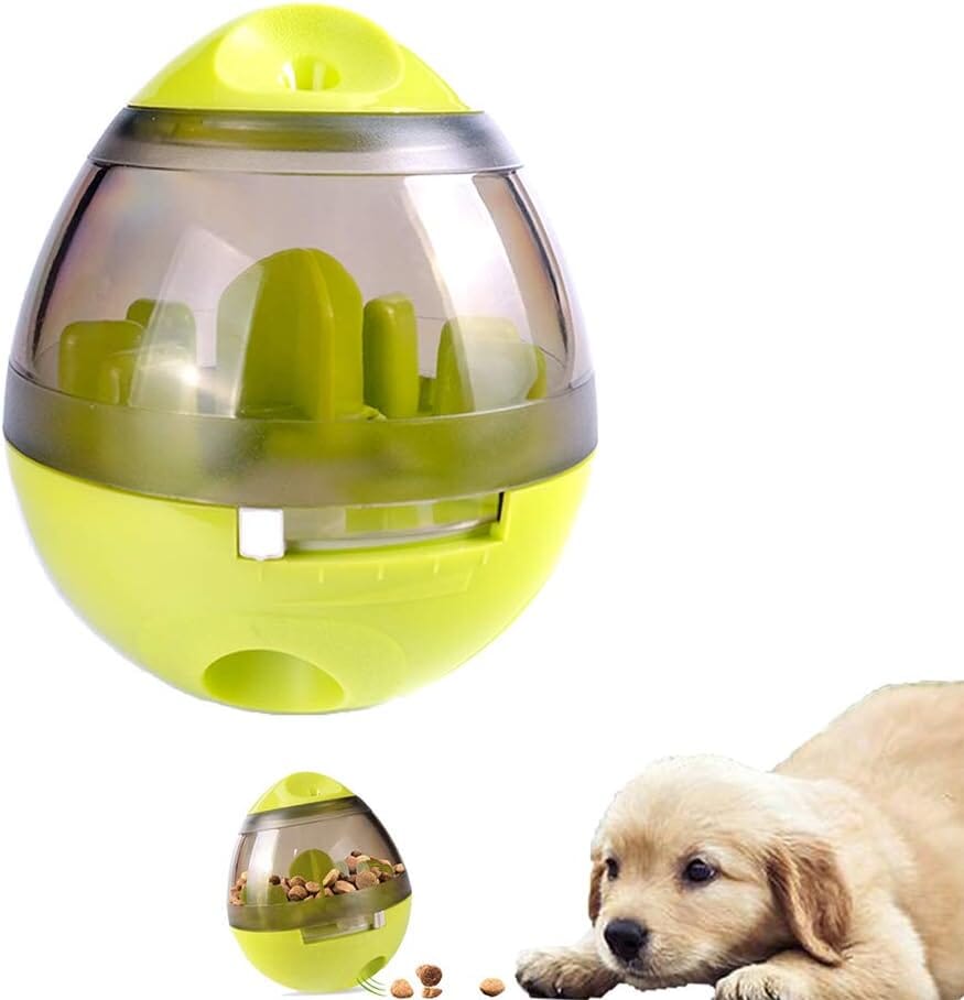 Distributeur de Croquettes pour Chien - FeedMaze™ - Vert