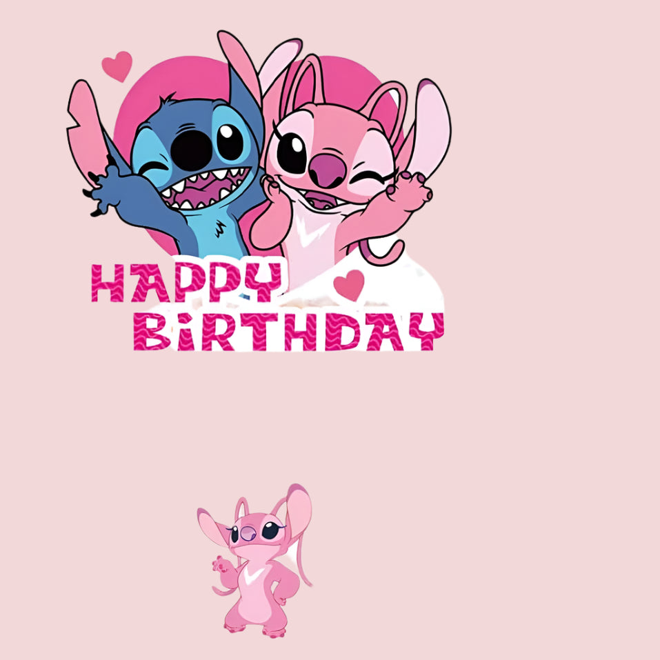 Décoration Anniversaire - StitchPartySet™ - Stitch & Angel