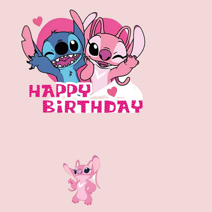 Décoration Anniversaire - StitchPartySet™ - Stitch & Angel