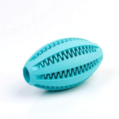 Jouet Interactif pour Chien - ChewBounceBall™ - Bleu Clair