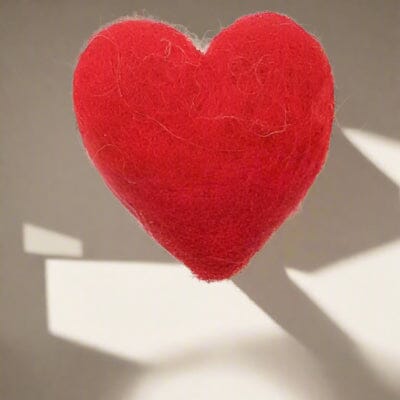 Coeur Decoration - BabyLoveSet™ - Rouge