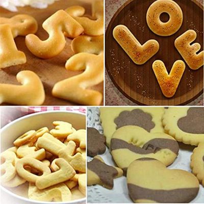 Moule à patisserie - BakingPastryDecoration™ - Nombre et Lettre