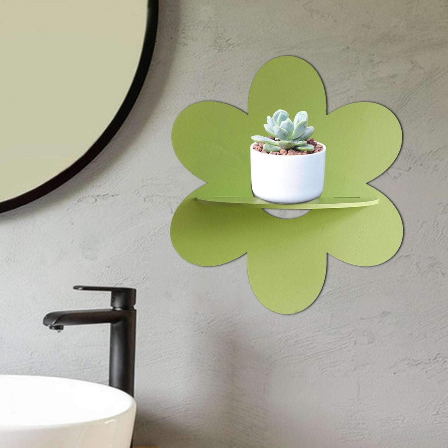 Support Mural - FlowerShapeWallHolder™ - Vert
