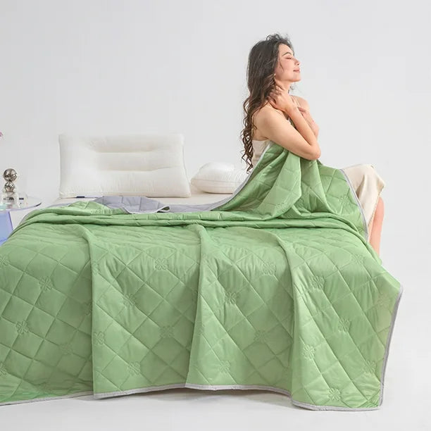Couette d'Été - ChillBreezeComforter™ - Vert