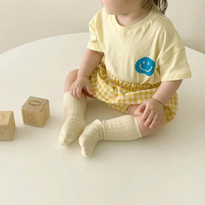 Ensemble Bebe - CarréDouceur™ - Jaune