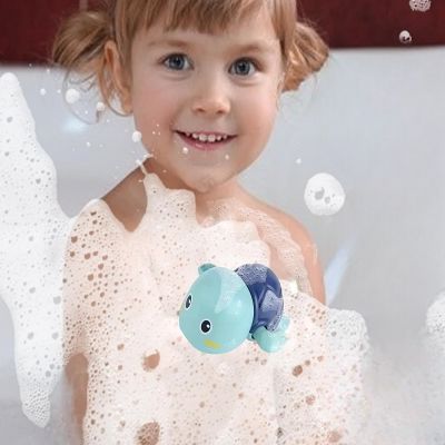 Jouet bain bébé - NewBabyBathToys™ - Tortue bleu