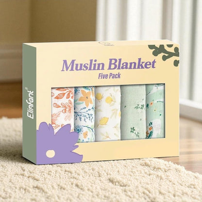 Bavoir Bébé - BambooSnugSet™ - Fleurs
