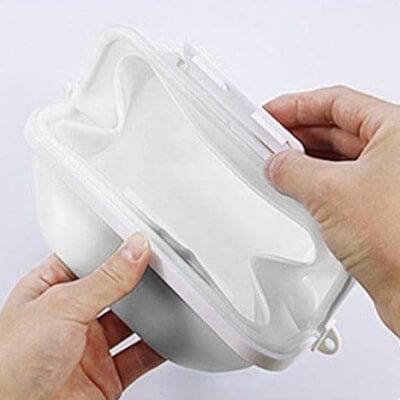 Boite conservation alimentaire - NewSiliconeLunchBox™ - Blanc