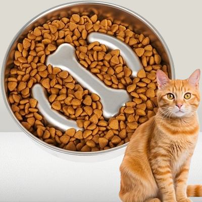 Gamelle Chat - StainlessSteelCatBowl™ - Os