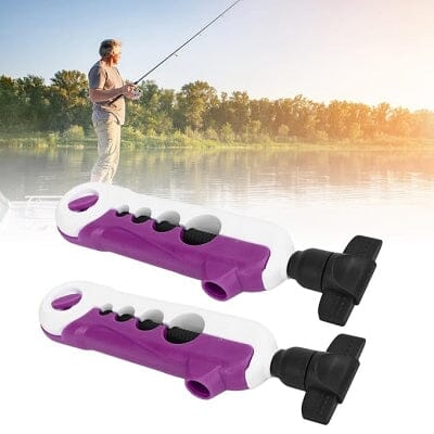 Enrouleur de Ligne de Pêche - FishingLineWinder™ - Mauve&blanc