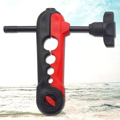 Enrouleur de Ligne de Pêche - FishingLineWinder™ - Rouge&blanc