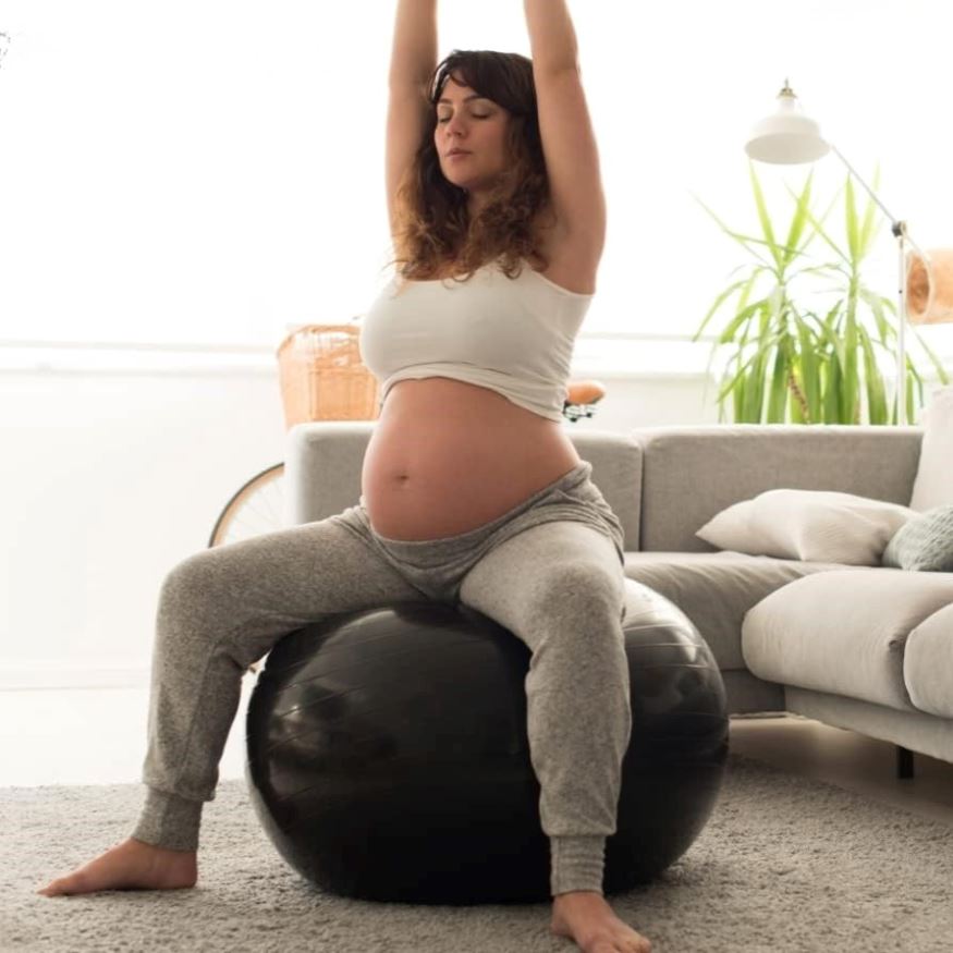 Ballon de Grossesse - FitBall™ - Noir
