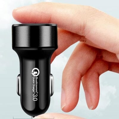 Bluetooth pour la voiture - LedCarCharger™ - Noir