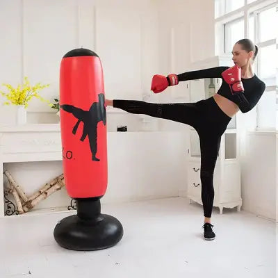 Sac De Boxe - InflatableBoxingSandbags™ - Rouge