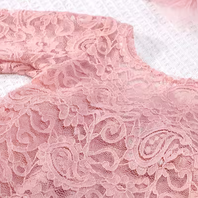 Robe Bébé Fille - BabyGirlPhotoDress™ - Rose