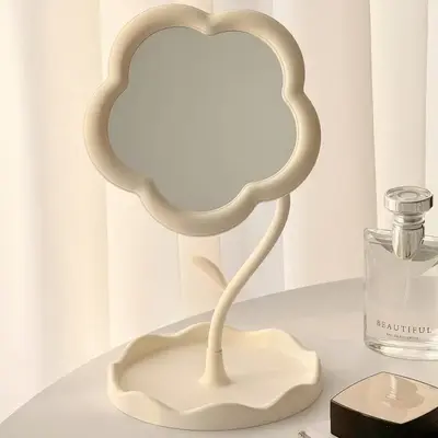 Miroir Maquillage - BloomMirror™ - Blanc