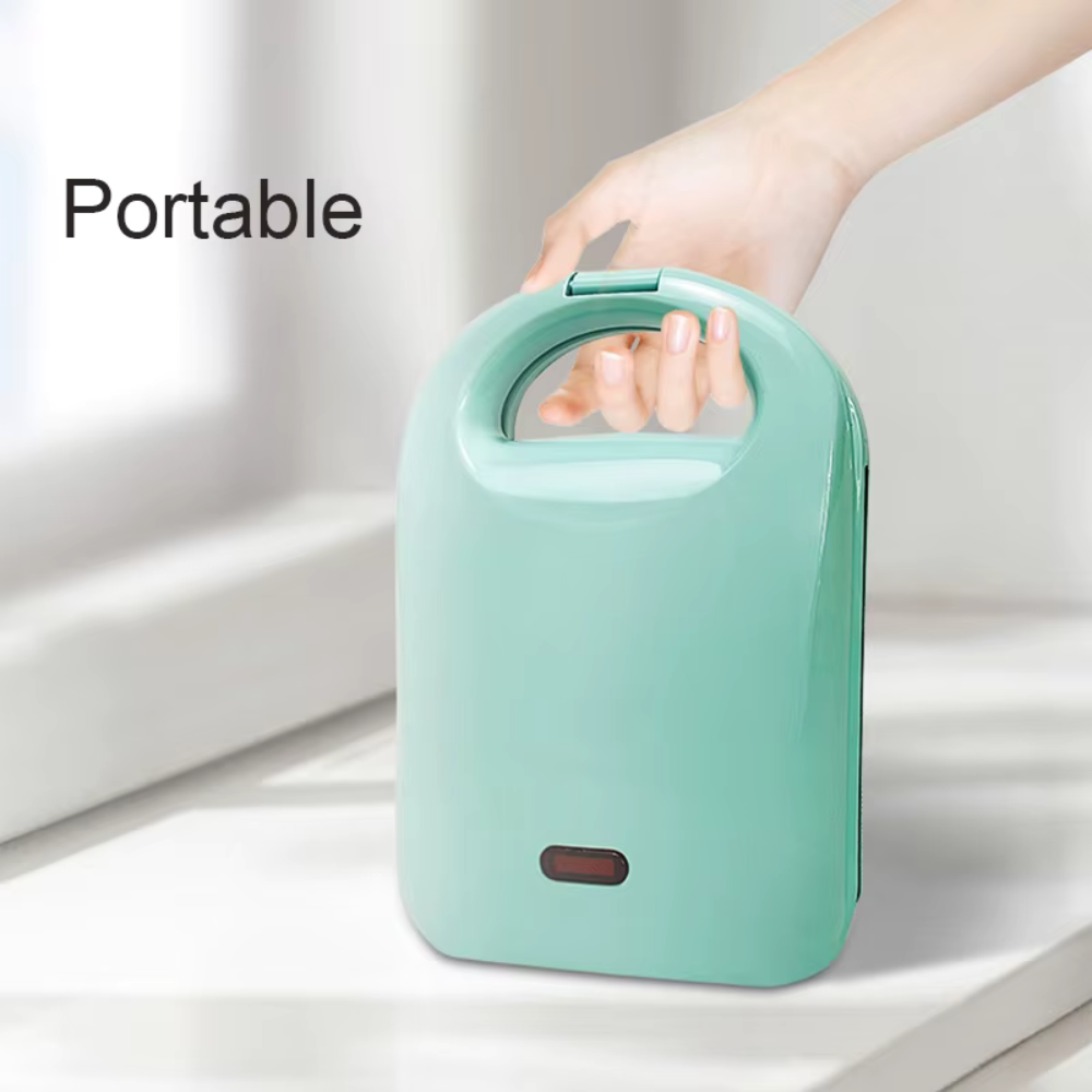 Mini Gaufrier - BreakFasty™ - Cyan
